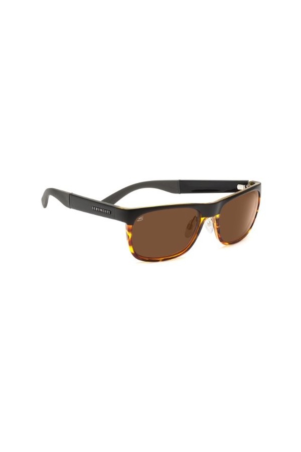 Serengeti Eyewear Lunettes de Soleil-Nico M Noir - Satin Black/Shiny Dark Tortoise