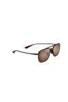 Maui Jim Lunettes de soleil unisexe Keokea avec verres polarisés brevetés, Tortue/Hcl Bronze Polarisé, Medium