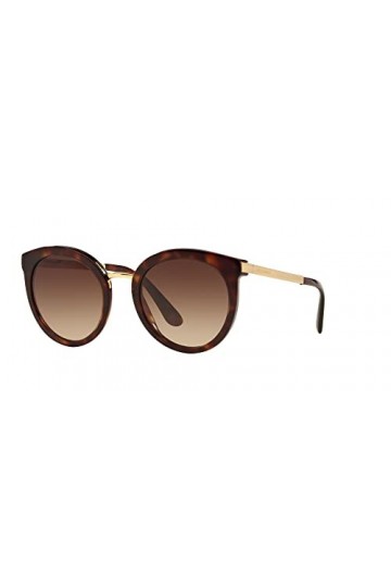Dolce & Gabbana 0DG4268 502/13 52 Montures de Lunettes, Marron Havana/Browngradient , Femme