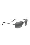 Maui Jim Ohai Lunettes de soleil sans monture, Gloss Black