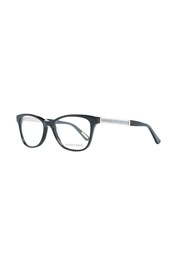 Guess by Marciano Brillengestelle GM0313 001 53 Lunettes de Soleil, Noir Schwarz , 53.0 Femme