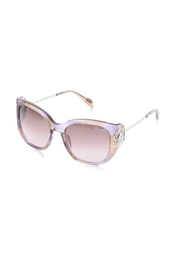 Blumarine SBM780 Sunglasses, 0VB9, 55 Unisex