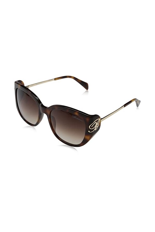 Blumarine SBM780 Sunglasses, 0VB9, 55 Unisex