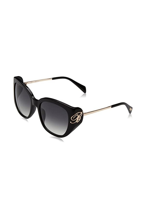 Blumarine SBM780 Sunglasses, 0VB9, 55 Unisex