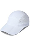GADIEMKENSD Folding Running Man Hat,Visors Sport Cap Summer Mesh Quick-Drying Hat Women Baseball Cap Hiking Breathable Waterp