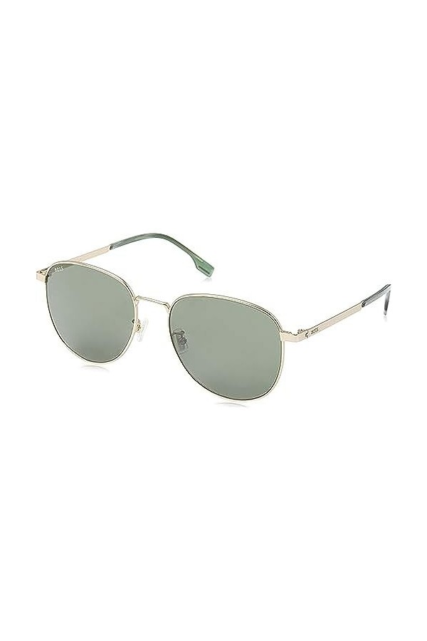 Hugo Boss Boss 1536/f/s Sunglasses, AOZ/QT Matte Gold, 57 Unisex