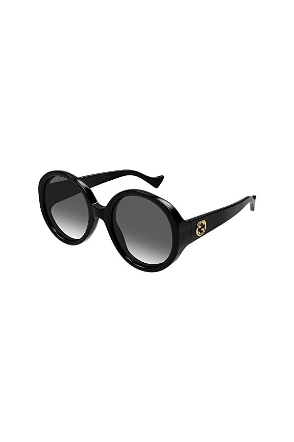 Gucci Lunettes de Soleil GG1256S Black/Grey Shaded 56/23/145 femme
