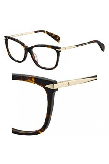 RAG & BONE RNB3010, Lunettes de soleil Femme, HAVANA GOLD, 54