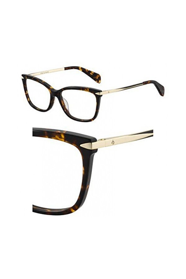 RAG & BONE RNB3010, Lunettes de soleil Femme, HAVANA GOLD, 54
