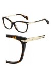 RAG & BONE RNB3010, Lunettes de soleil Femme, HAVANA GOLD, 54