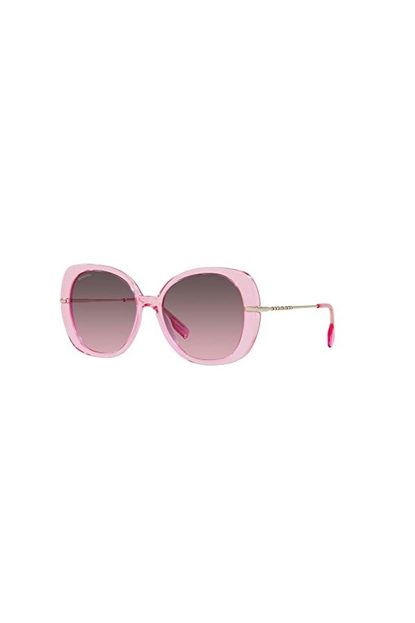 Lunettes de Soleil Burberry EUGENIE BE 4374 Pink/Grey Pink Shaded 55/17/140 femme