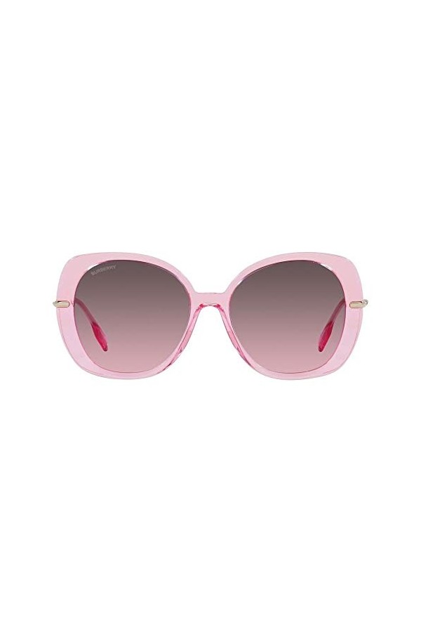 Lunettes de Soleil Burberry EUGENIE BE 4374 Pink/Grey Pink Shaded 55/17/140 femme