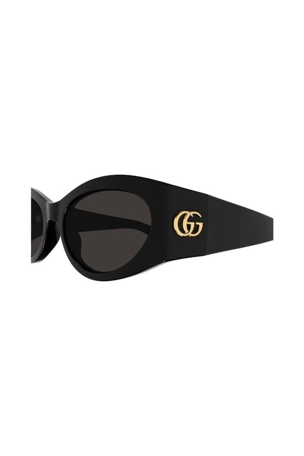 Gucci GG1401S-001-55 - Lunettes de soleil féminines - Copie de Shiny Black 99097A Mazzucchelli, schwarz.