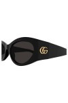 Gucci GG1401S-001-55 - Lunettes de soleil féminines - Copie de Shiny Black 99097A Mazzucchelli, schwarz.