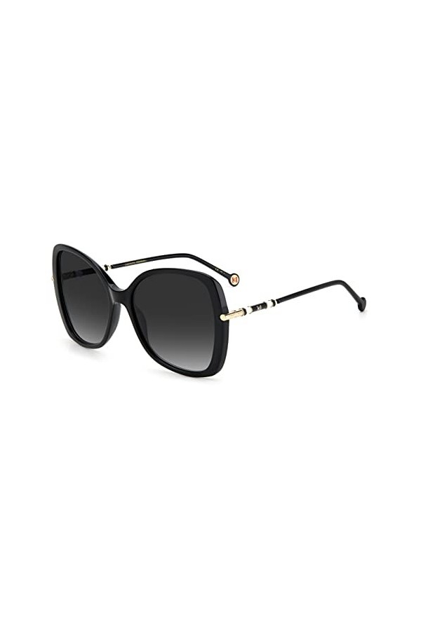 Carolina Herrera Ch 0025/S Lunettes de Soleil, 807/9o Noir, 30 Mixte