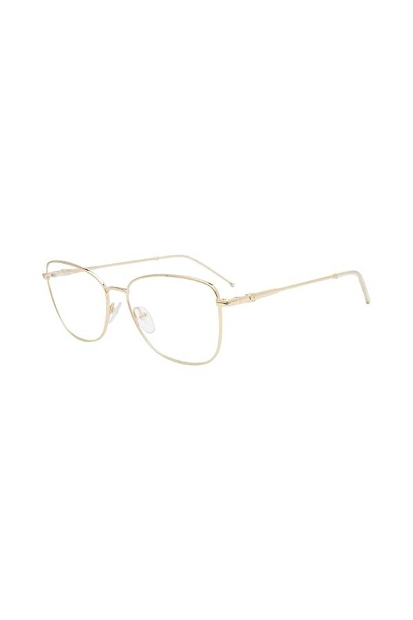 Escada Vesc62 Lunettes de Soleil, Doré Clair avec pièces colorées, 55 Femme