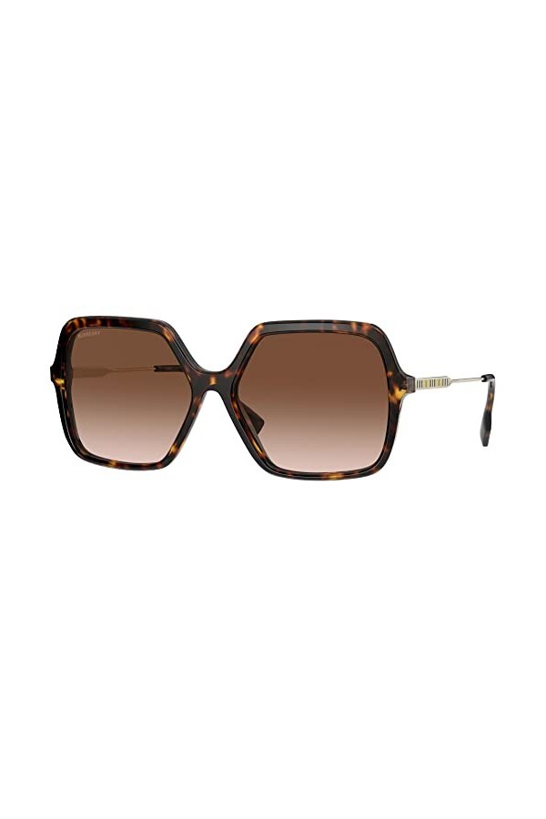 Lunettes de Soleil Burberry ISABELLA BE 4324 Dark Havana/Brown Shaded 59/16/140 femme