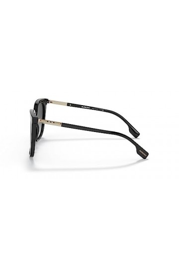 BURBERRY Lunettes de Soleil EMILY BE 4347 Black/Grey Shaded 56/17/140 femme