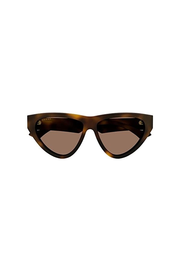 Gucci Lunettes de Soleil GG1333S Havana/Brown 58/14/145 femme