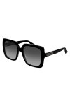 Gucci Femme, SUNGLASSES, Black Grey Shaded, 54 20 140