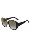 Jimmy Choo Cloe/s Sunglasses, Black, 62 Unisex