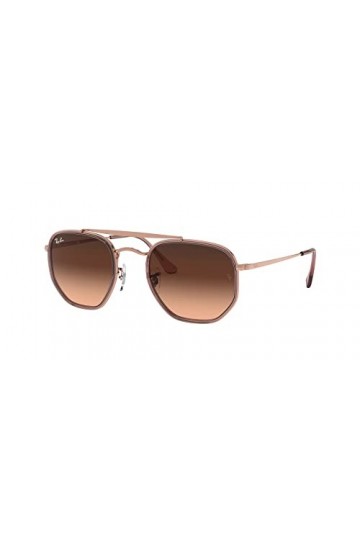 Ray-Ban 0RB3648M Montures de Lunettes, Noir Copper , 52.0 Mixte Adulte