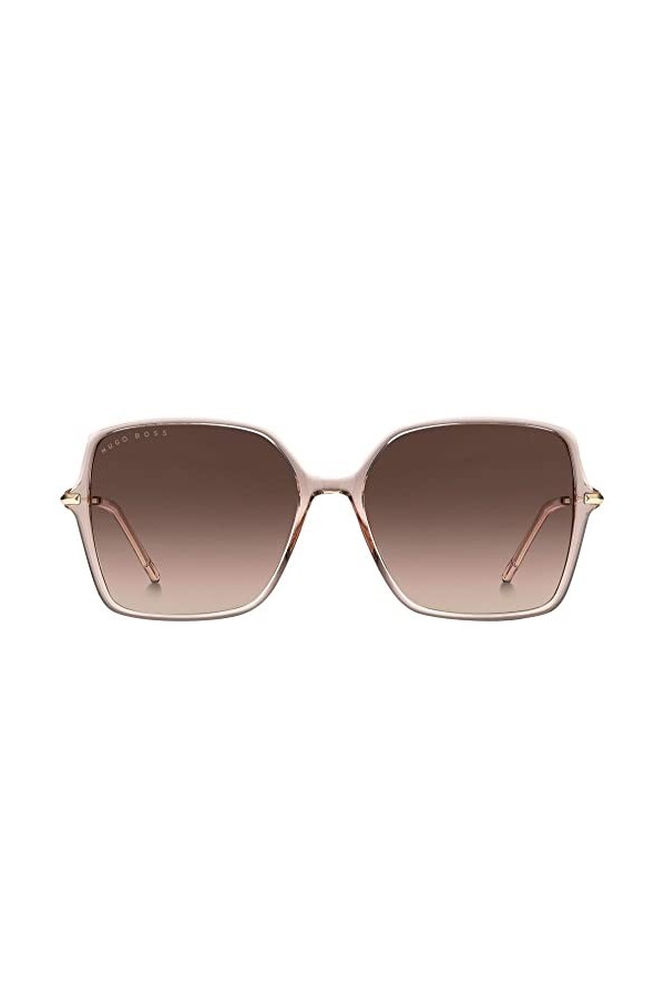 Lunettes de Soleil Hugo Boss BOSS 1271/S Pink/Brown Shaded 58/16/145 femme