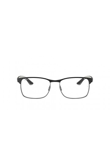 Ray-Ban 0RX 8416 2916 55 Lunettes de Soleil, Gris Gunmetal/Matte Black , Homme