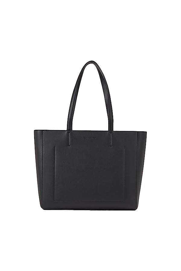 Calvin Klein Sculpted Shopper 29 Mono, Noir, Taille unique, Noir avec rose., Taille unique, Décontracté