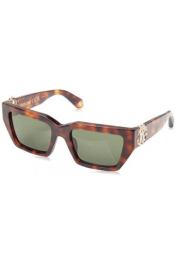 Just Cavalli GAFAS DE Sol Roberto Cavalli Lunettes de Soleil, Noir Brillant, 55/19/135 Mixte