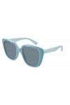 Gucci Lunettes de soleil GG1169S Light Blue/Blue 54/20/145 femme, Bleu clair/bleu