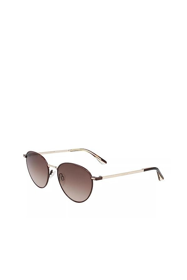 Calvin Klein Ck21105s Lunettes de Soleil, Mat Marron, 52 Femme