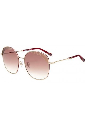 Missoni Lunettes de Soleil MIS 0014/S Pale Gold/Red Shaded 59/17/145 femme