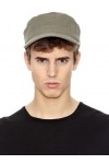 Urban Basic Casquette Army Havanna Coton Cuba Boucle en métal Small Noir