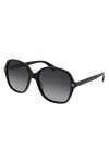 Gucci GG0092S 001 Montures de Lunettes, Noir Black/Grey , 55 Femme