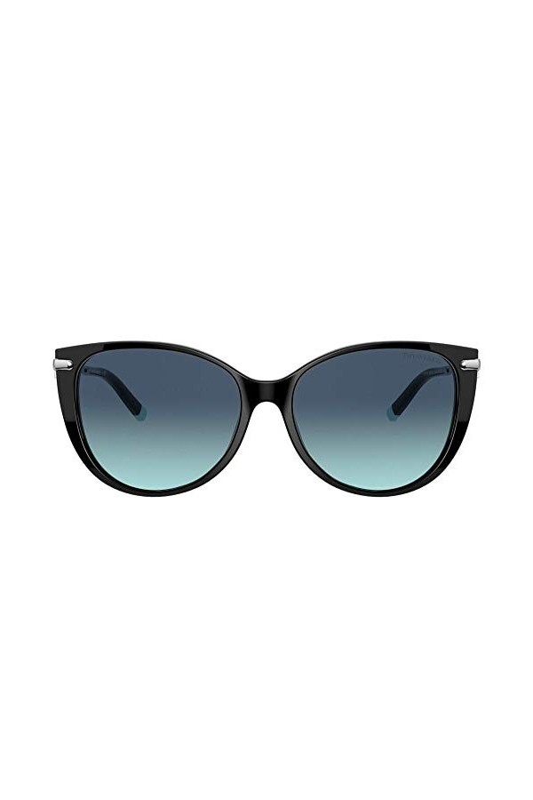 Tiffany & Co. Lunettes de Soleil TIFFANY T TF 4178 Black/Blue Shaded 57/16/140 femme