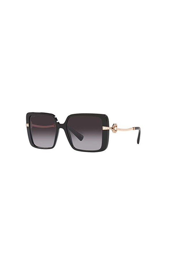 Bvlgari Mixte 0bv8243b 56 501/8g Lunettes de Soleil, Noir/fumée, Taille Unique