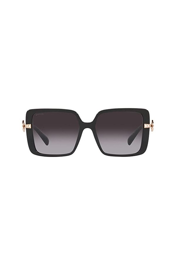 Bvlgari Mixte 0bv8243b 56 501/8g Lunettes de Soleil, Noir/fumée, Taille Unique