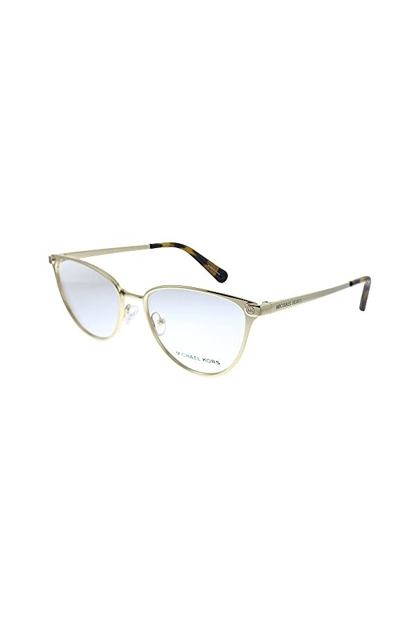 Michael Kors Cairo MK 3049 1014 Lunettes de soleil œil de chat en plastique Doré brillant, Or clair brillant