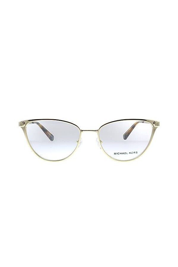 Michael Kors Cairo MK 3049 1014 Lunettes de soleil œil de chat en plastique Doré brillant, Or clair brillant