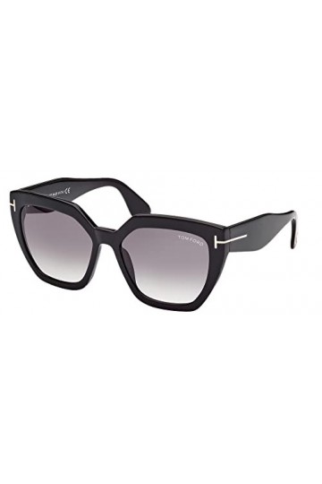 Tom Ford Lunettes de Soleil PHOEBE FT 0939 Shiny Black/Grey Shaded 56/17/140 femme