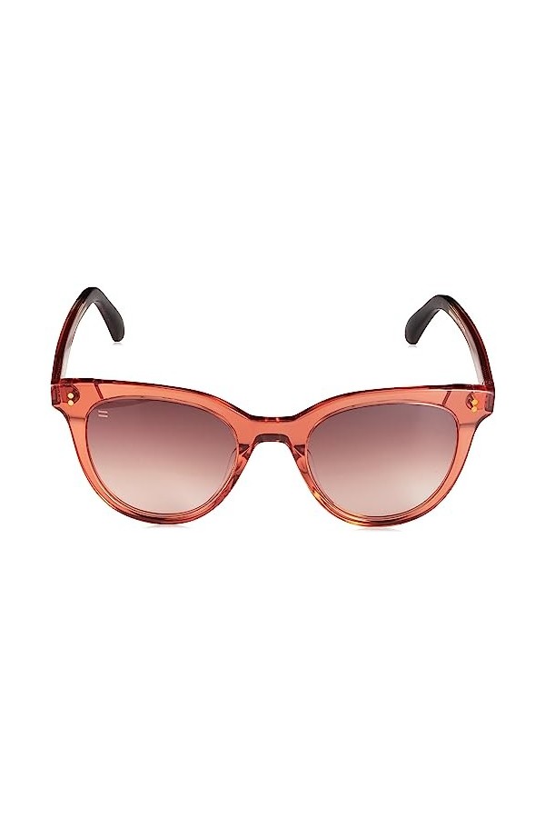 TOMS Lunettes de soleil œil de chat pour femme, cristal de terre cuite, 52-20-147, cristal de terre cuite, 52-20-147, Cristal