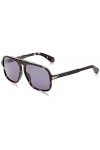 Police SPLE20 Sunglasses, Avana Grigio/Nero LUCIDO, 60 Unisex