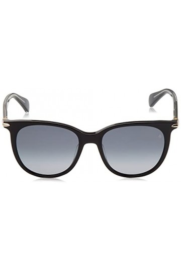 rag & bone Rnb1040/S Lunettes de Soleil, Noir, 53 Femme