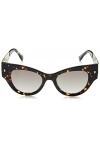 DSQUARED2 D2 0062/S Lunettes, Havana Black, 49 pour femme, Noir Havana Black 