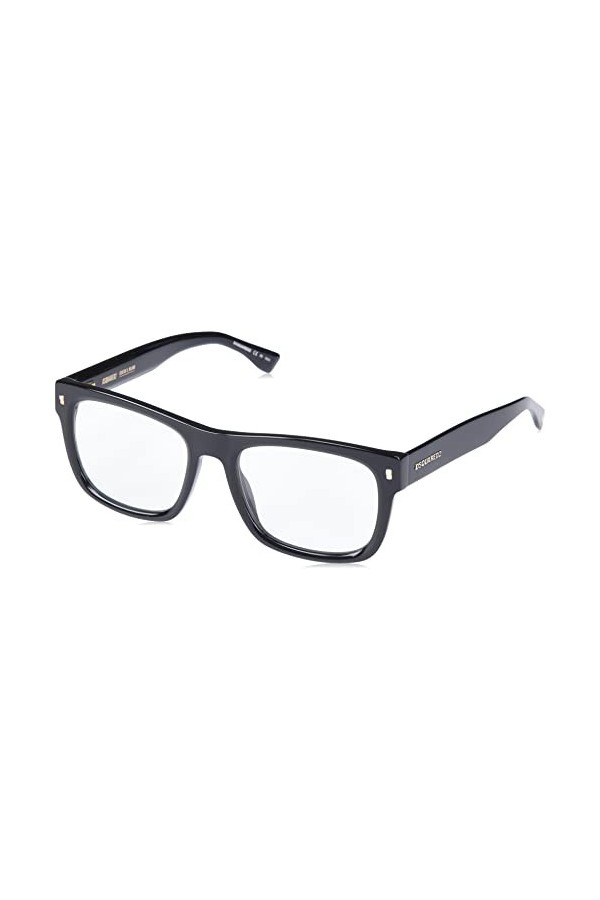 Dsquared D2 0100/cs Sunglasses, WR7/WJ Black Havana, 55 Unisex