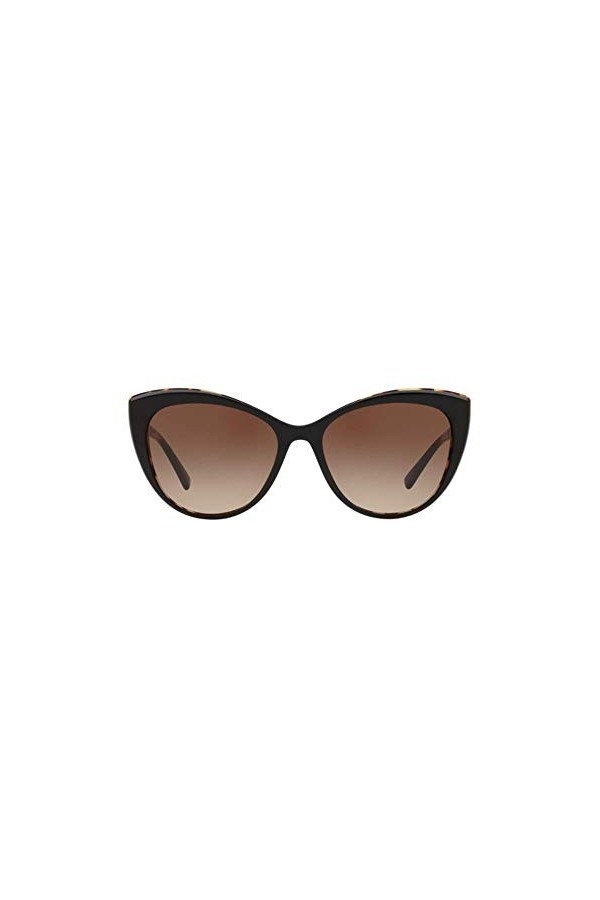 Ray-Ban 0VE4348 Montures de Lunettes, Noir Black/Havana , 57 Femme