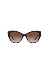 Ray-Ban 0VE4348 Montures de Lunettes, Noir Black/Havana , 57 Femme