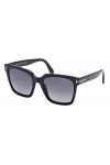 Tom Ford Lunettes de Soleil SELBY FT 0952 Shiny Black/Grey 55/19/140 femme