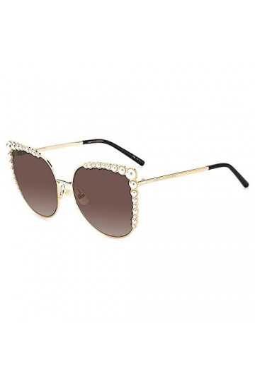 Carolina Herrera Her 0076/s Sunglasses, 000/HA Rose Gold, 58 Unisex